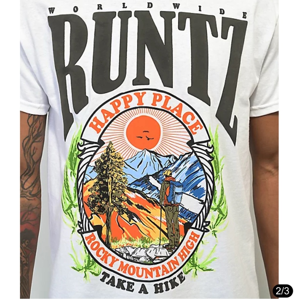 White Graphic T-Shirt